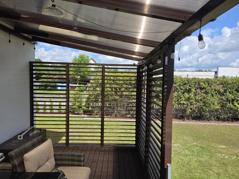 Ruchome Deseczk Żaluzje,Drewniane,Aluminium