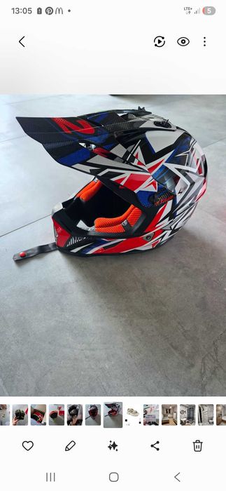 Kask motocyklowy LS2 Fast dziecięcy Nowy
