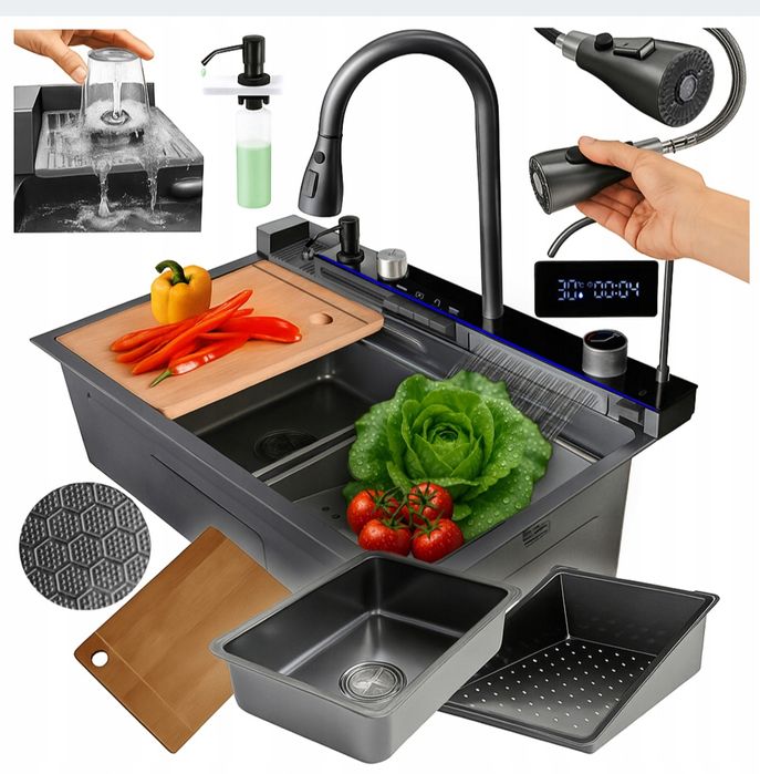 Zlewozmywak wielofunkcyjny kuchenny