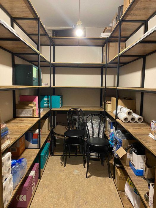 Стелаж лофт. Торгове обладнання. Стелажі на замовлення. Вітрина.