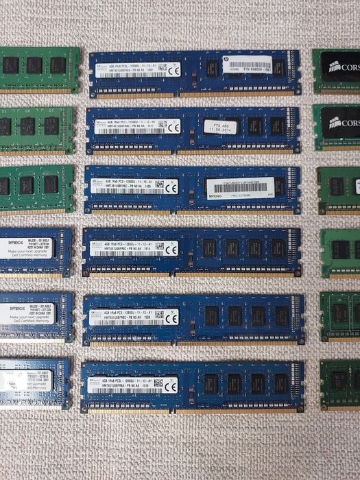 Оперативна пам'ять  ddr3 4 gb (гб) 1333 / 1600 МГц