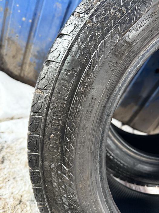 195.65,R16С  Continental contakt4 зима