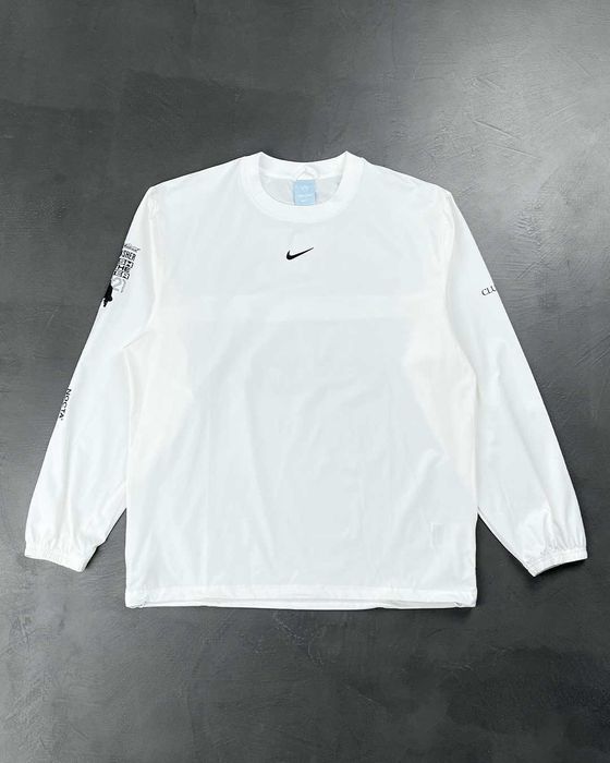 Лонгслів Nike x Drake NOCTA Golf Crewneck Top White