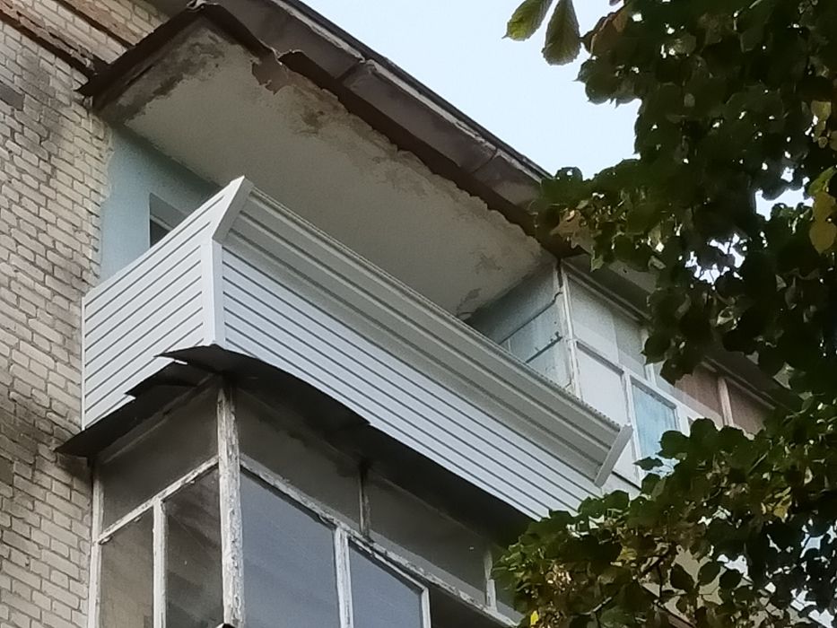 Отделка балконов внутренние и наружные работы
