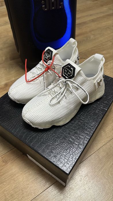 кроссовки Philipp Plein White