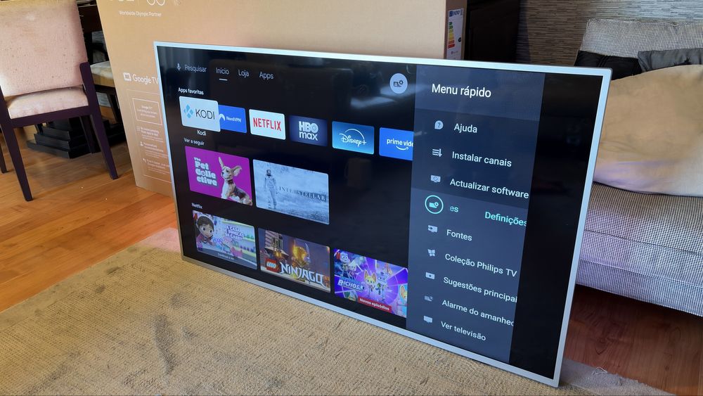 Philips Android TV LED 4K UHD 58 polegadas