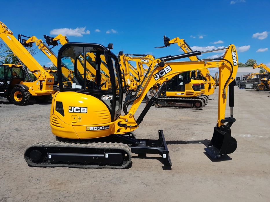 JCB 8030 2013r  minikoparka 3,2t  8025 8026  Cat Kubota Yanmar Wacker Lonking