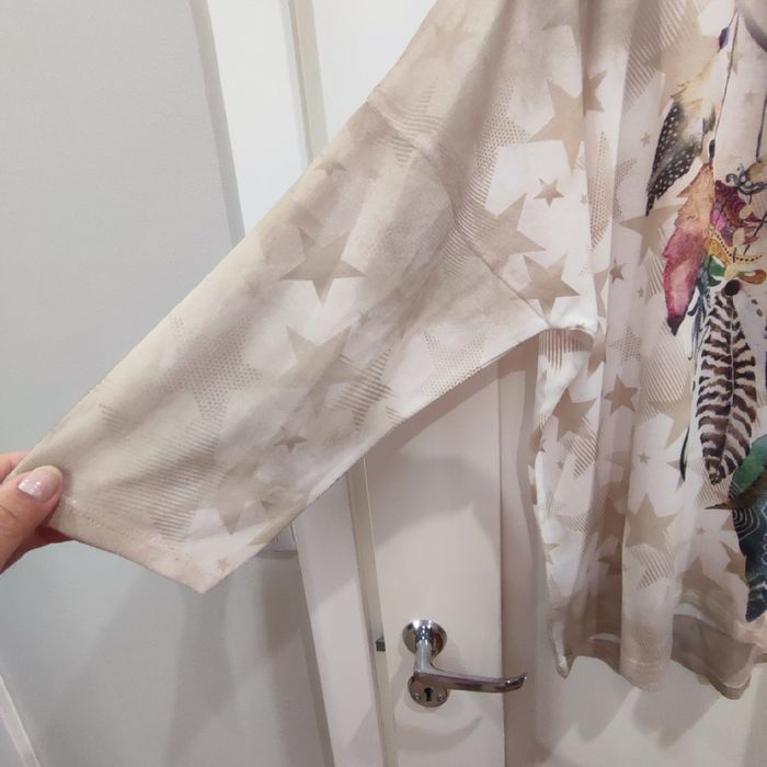 Cienki sweterek plus size