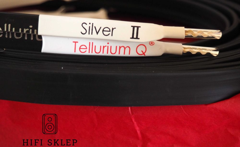 Tellurium Silver II 2 x 2,5m-kabel głośnikowy /zapytaj o promocję !!