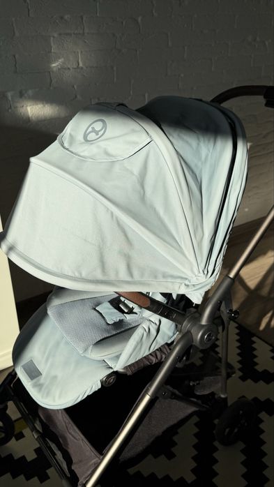 Cybex Melio Carbon - Прогулянкова коляска Stormy Blue