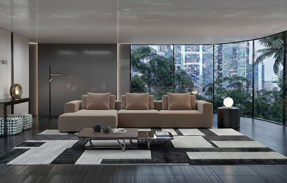 Narożnik modułowy MODERNA 320x170 na Sprężynach POCKET od Producenta