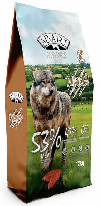 Abart Super Premium Turkey 12kg + 6 Puszek Abart Beef Dog