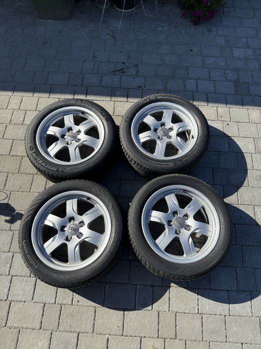 Koła Audi 17” + 225/50 R17 komplet 4 szt. ZIMOWE