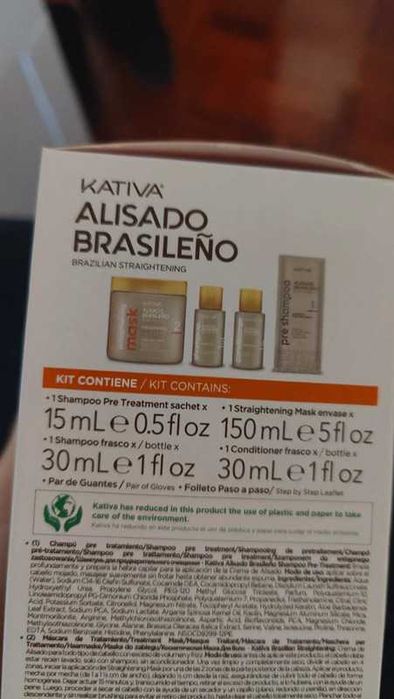 Kit alisamento capilar
Novo selado