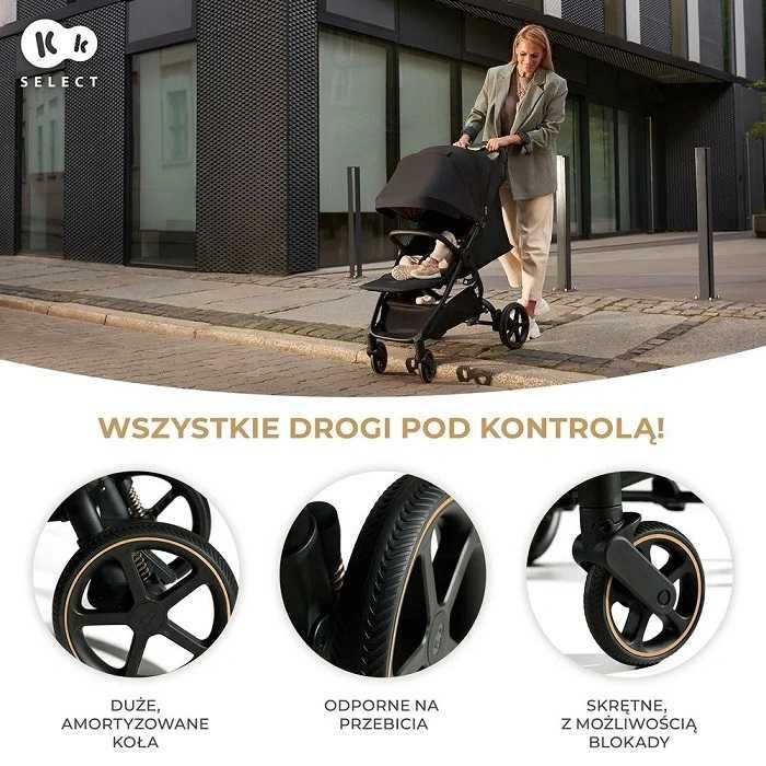 Wózek Spacerowy MITZY Kinderkraft Spacerówka TERENOWA Do 22kg