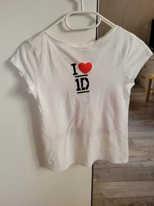 T-shirt H&M 10-11 lat zespół One Direction
