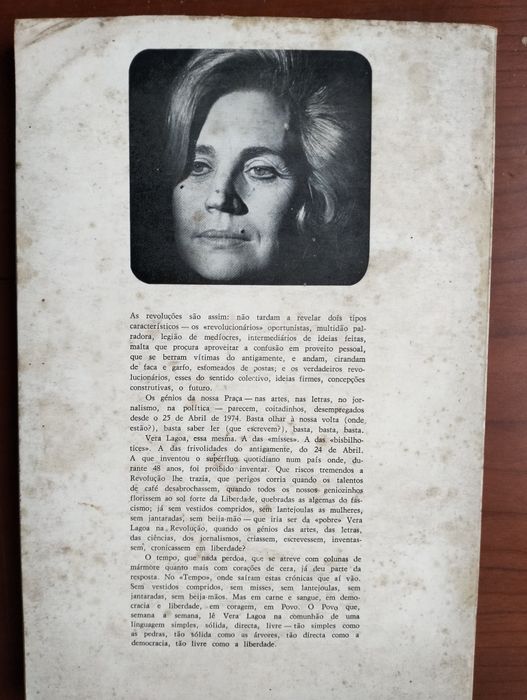 Livro Vera Lagoa - Crónicas do Tempo
