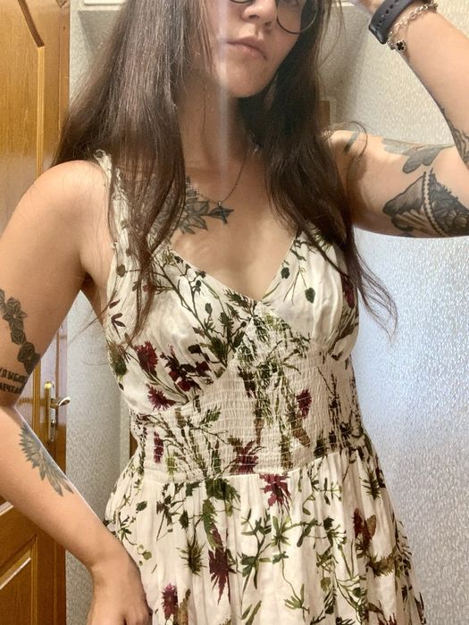 Сарафан на літо міді