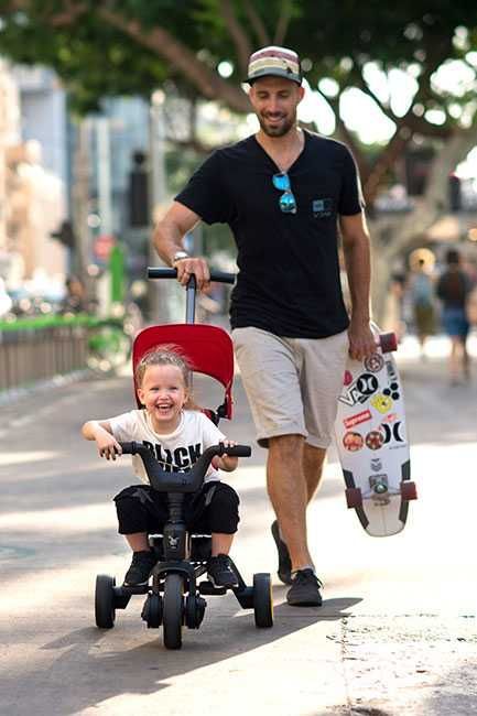 Самый компактный складной велосипед в мире. Беговел, коляска, 5 в 1