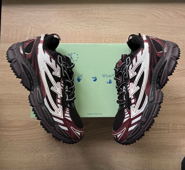 !БЕЗ Передплат! Off-white Be Right Back Burgundy