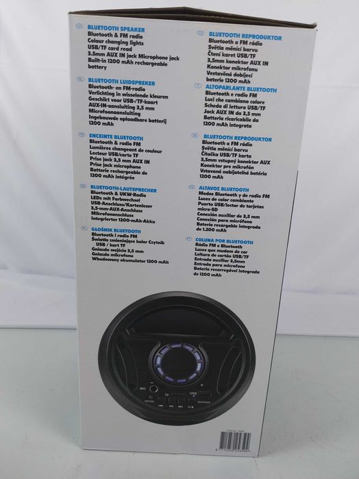 Głośnik z efektem świetlnym