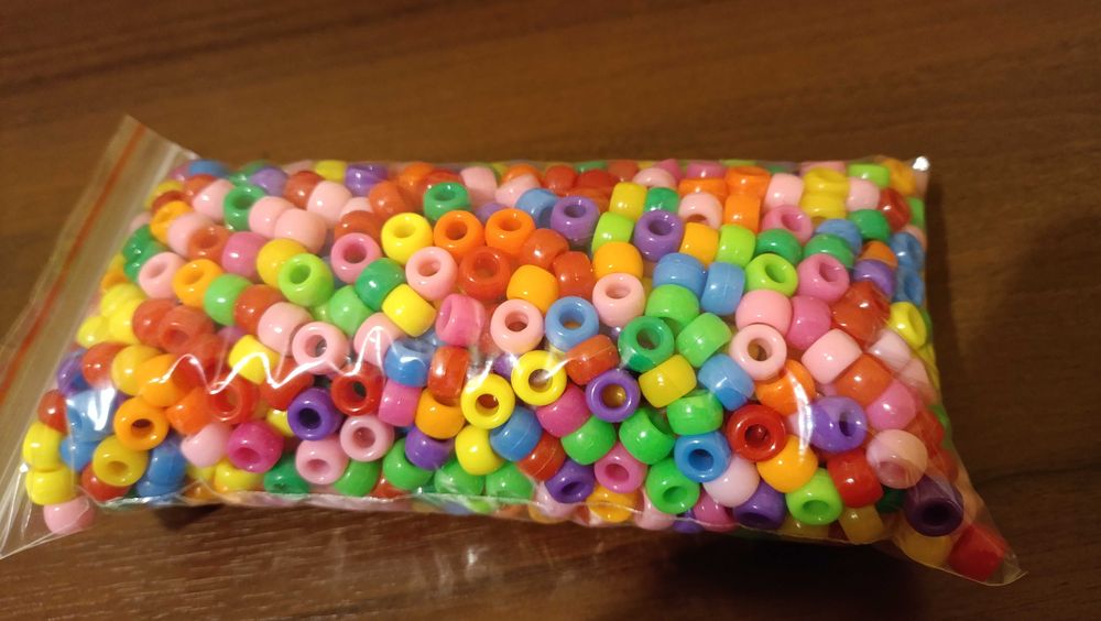 1000 шт намистин поні