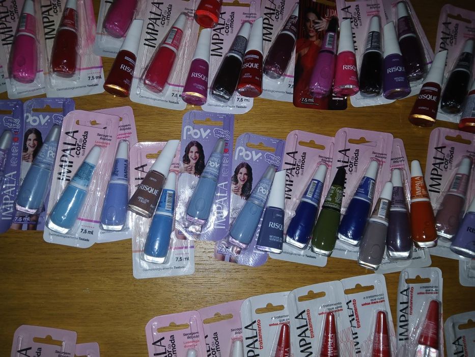 Esmalte verniz dailus risque impala brasil manicure