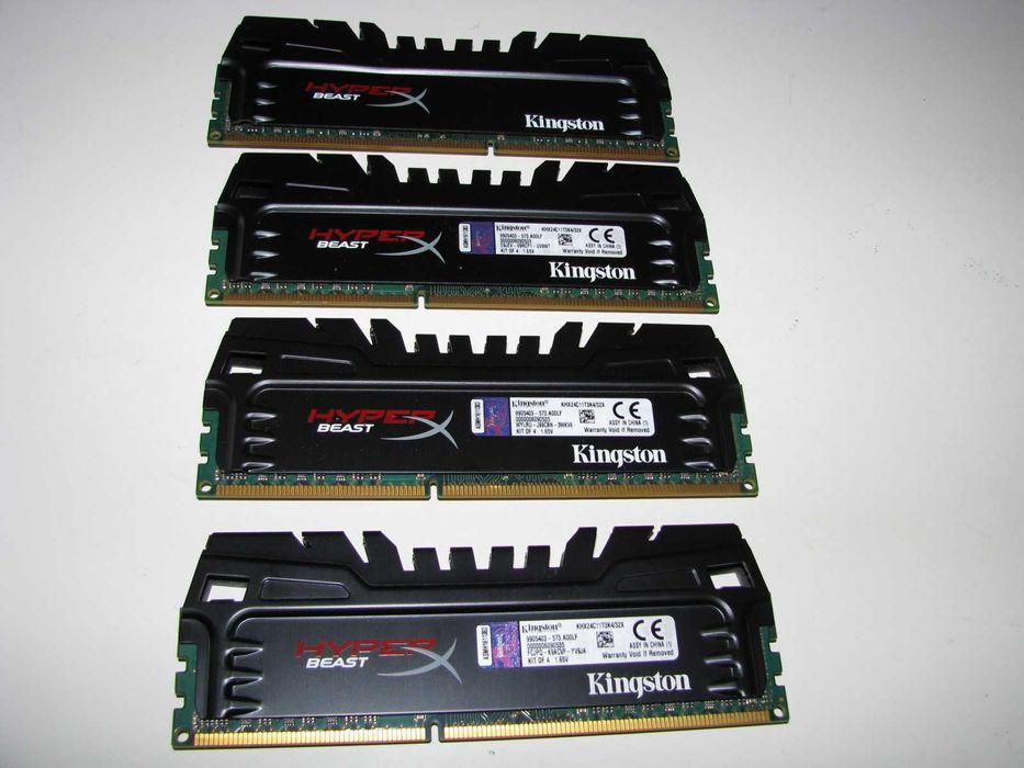 Pamięć KingStone HyperX Beast DDR3 32 GB 2400MHz (KHX24C11T3K4/32X)