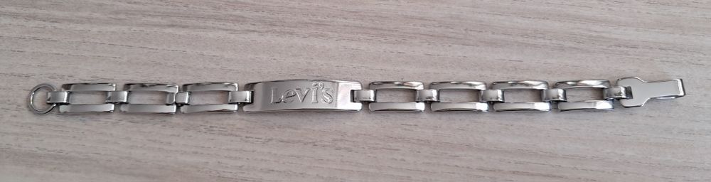 Bransoletka Levis męska damska unisex stal srebrna
