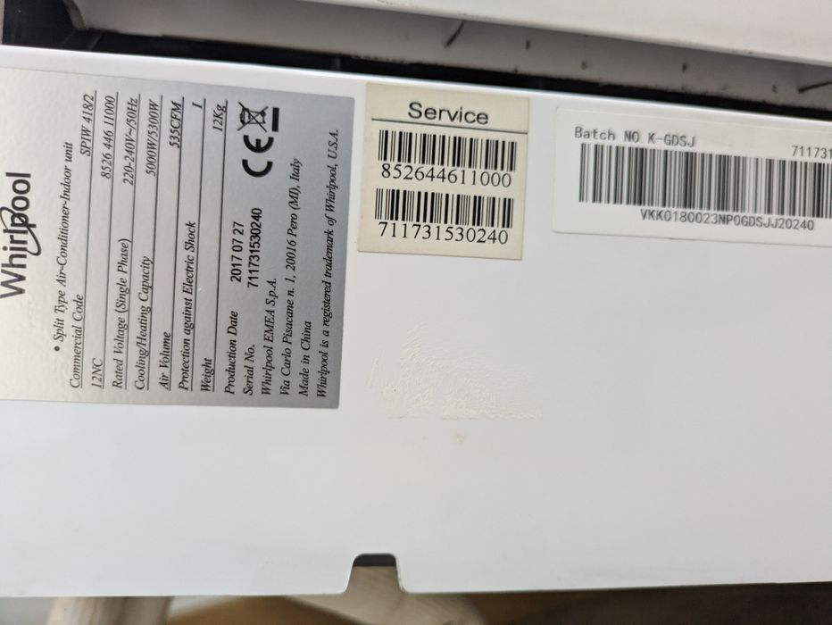 Ar Condicionado Whirlpool