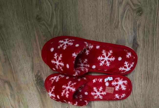 Świąteczne kapcie