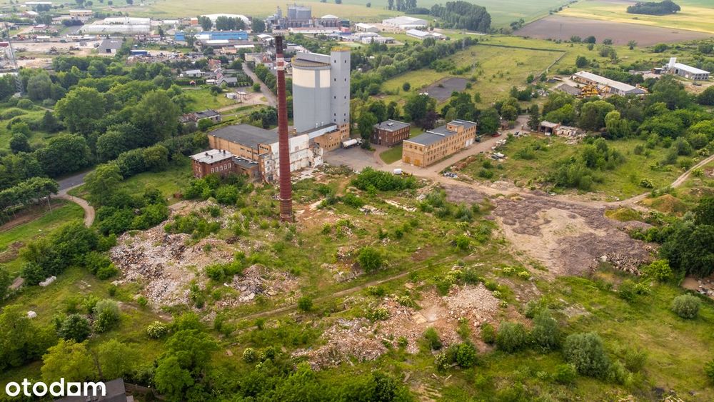 Działka inwestycyjna.