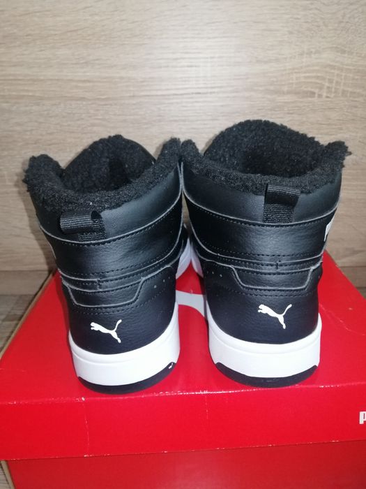 SNEAKERSY PUMA NOWE ocieplane czarne 37