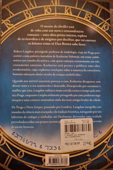 Livro O Segredo dos Segredos de Dan Brown