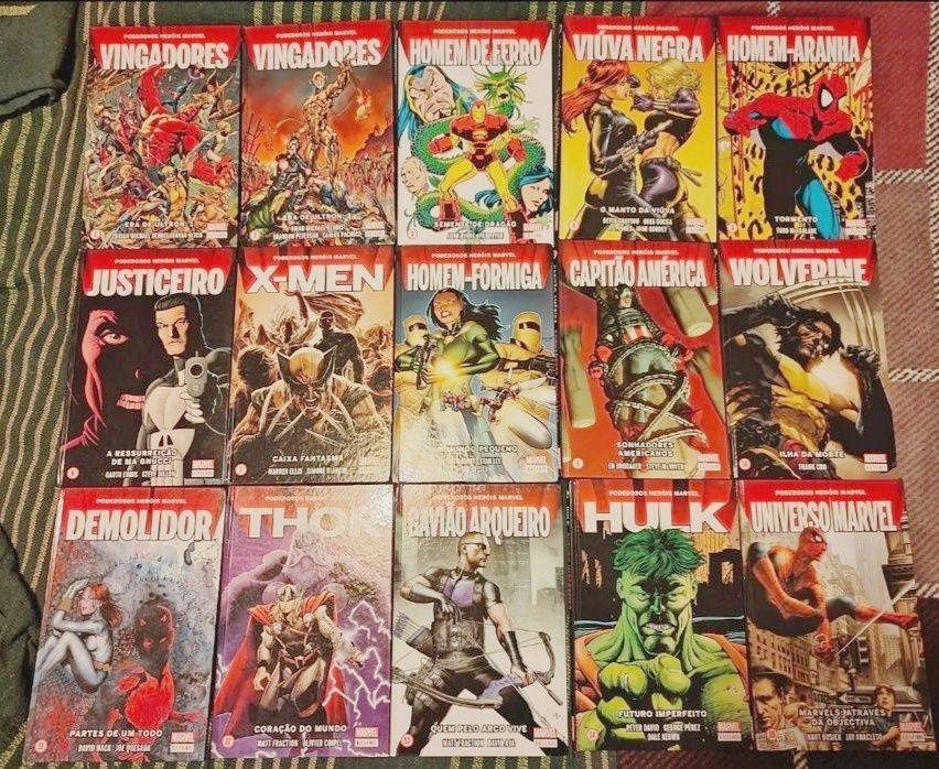 Poderosos Heróis Marvel (coleção Levoir)