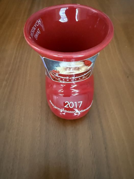 Kubek z jarmarku we Wrocławiu bucik 2017