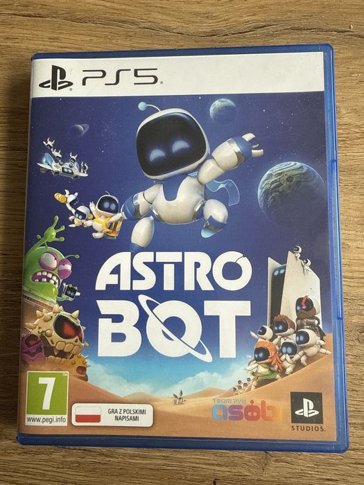 Astro Bot gra na konsole Ps 5 w polskiej wersji jezykowej