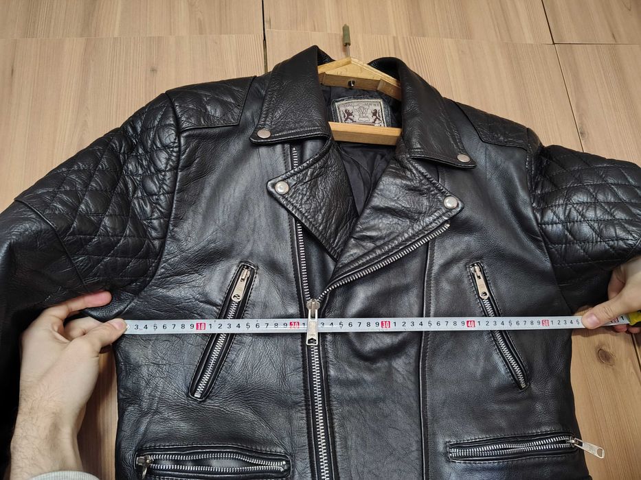 Чоловіча шкіряна косуха BLL Real Leather