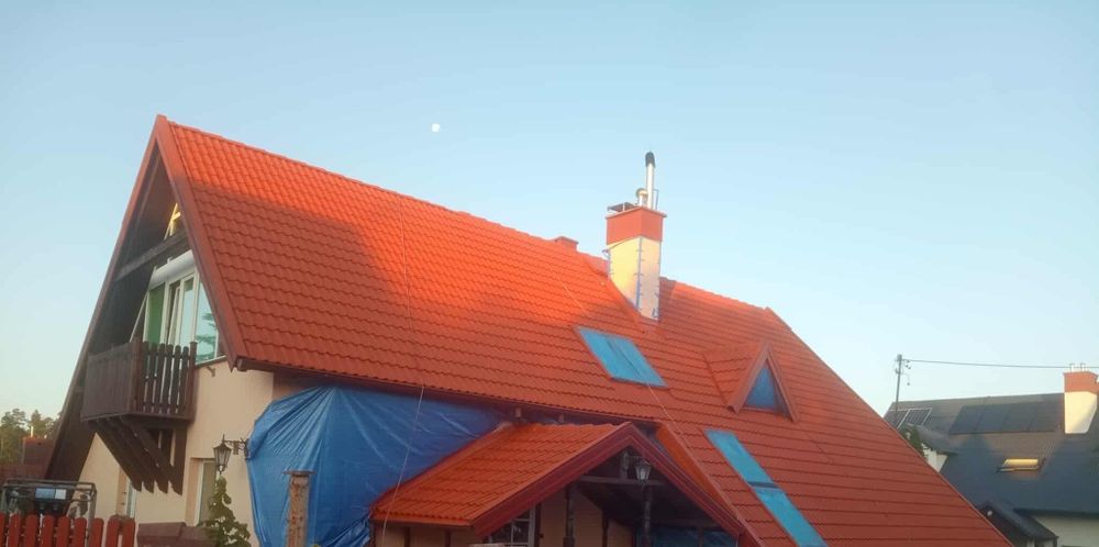 MYCIE , MALOWANIE. Dachy , Elewacja , Podjazdy , Fotowoltaika.