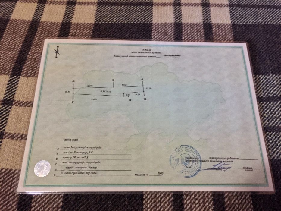 Земля 40 соток під Києвом Гавронщина