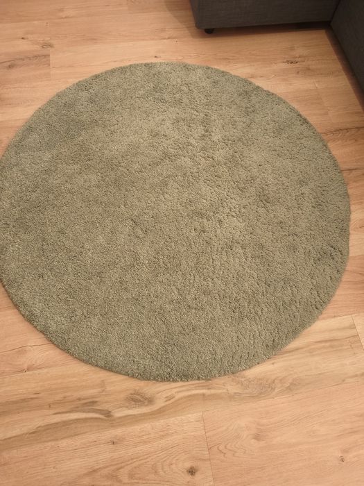 Tapete IKEA Adum redondo verde