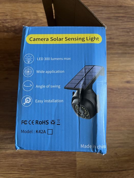 Camera solar atrapa