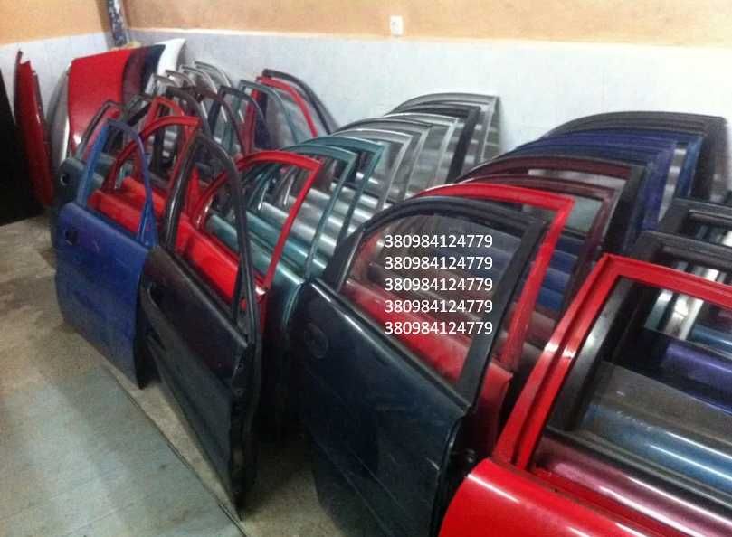 Дверь б/у Ланос Дэу Сенс Двери преданный задний Разборка lanos правый ...