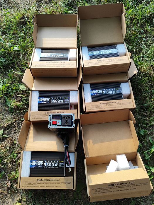 Инвертор чиста синусоїда 12в 3500 W преобразователь