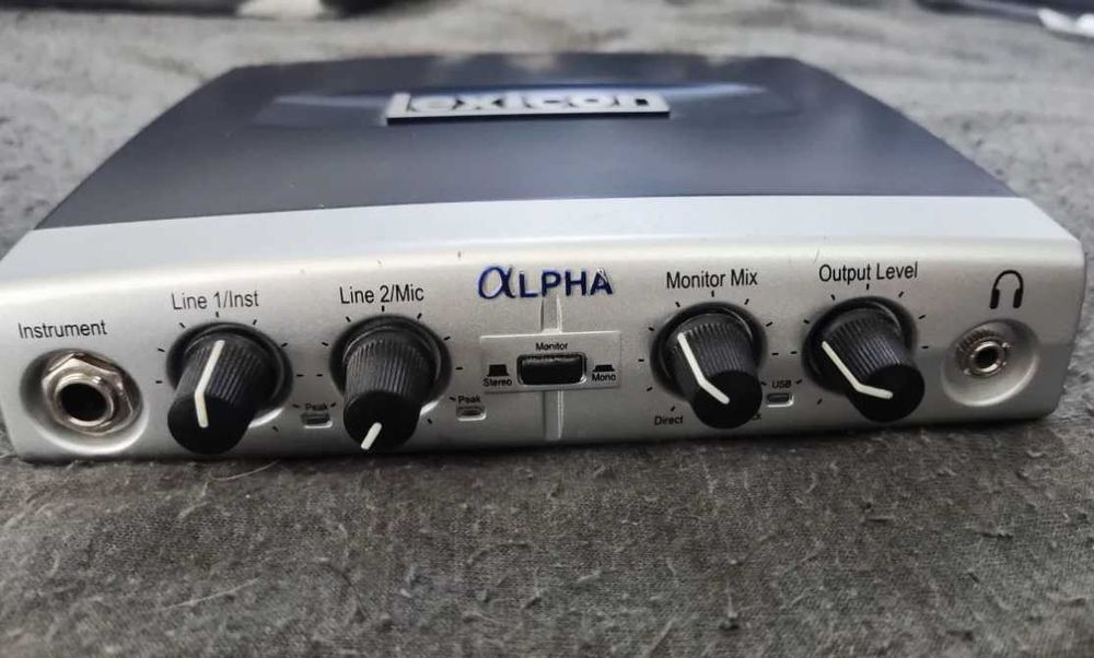 Interfejs audio Lexicon Alpha 2in2out XLR Jack - DOSTAWA 0ZŁ