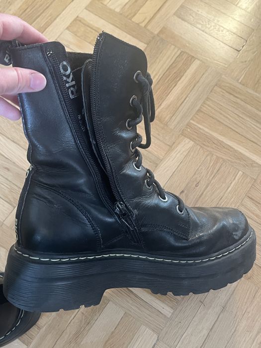 ODDAM skórzane buty Ryłko