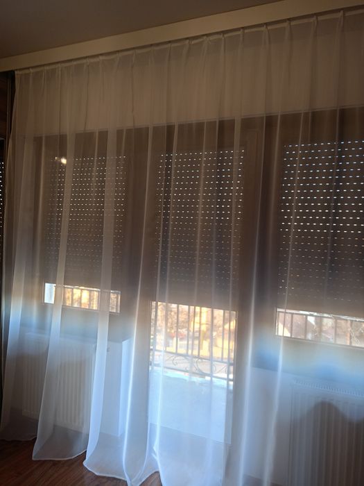 Firana woal na flexach szerokość 2,3 m