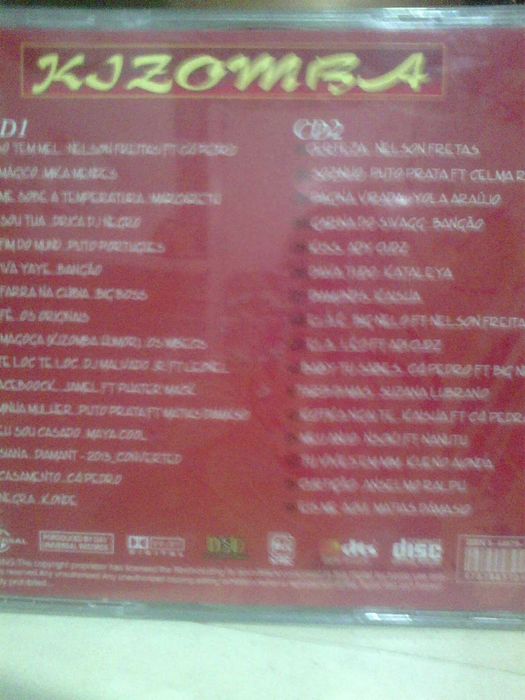 kizomba bo tem mel cd duplo -portes grátis