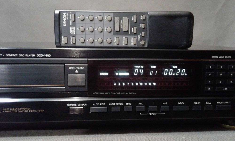 DENON DCD-1400,odtwarzacz cd+pilot