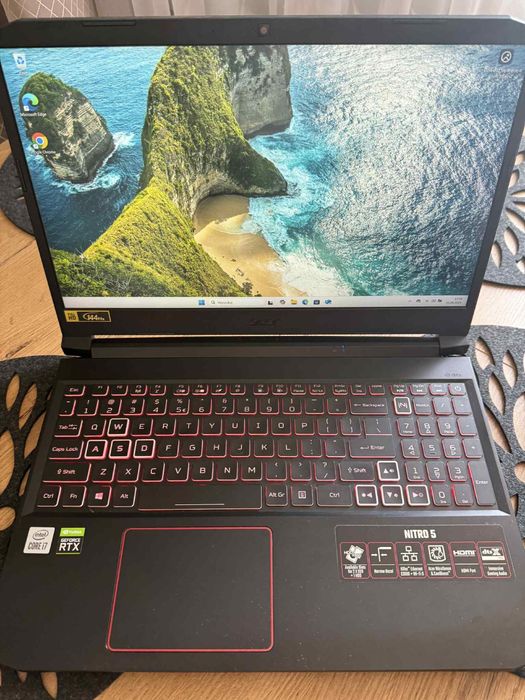 Laptop  Acer Nitro 5 i7-10750H/32GB-Okazja!